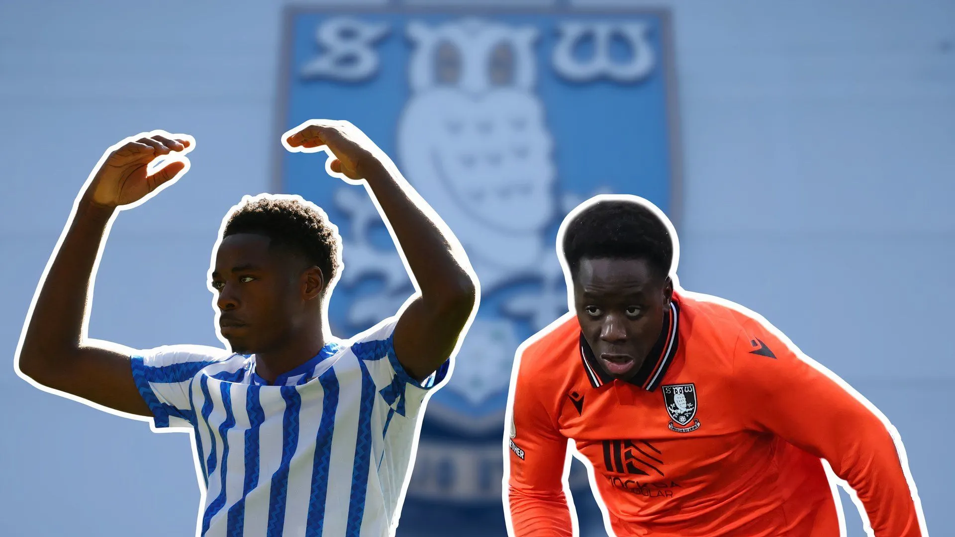 Anthony Musaba và Djeidi Gassama, hai cầu thủ bị Sheffield Wednesday bán dưới giá trị