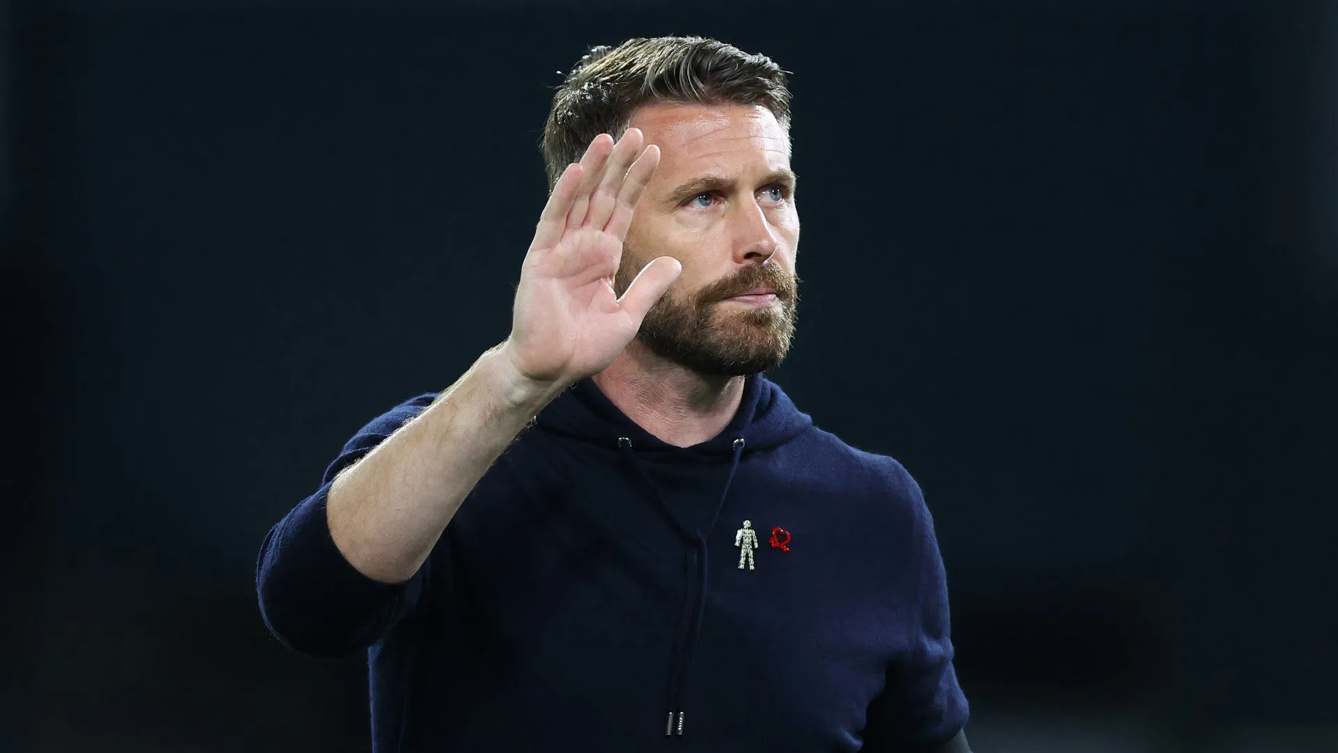 HLV Rob Edwards thời còn dẫn dắt Luton Town, chiến lược gia của Middlesbrough.