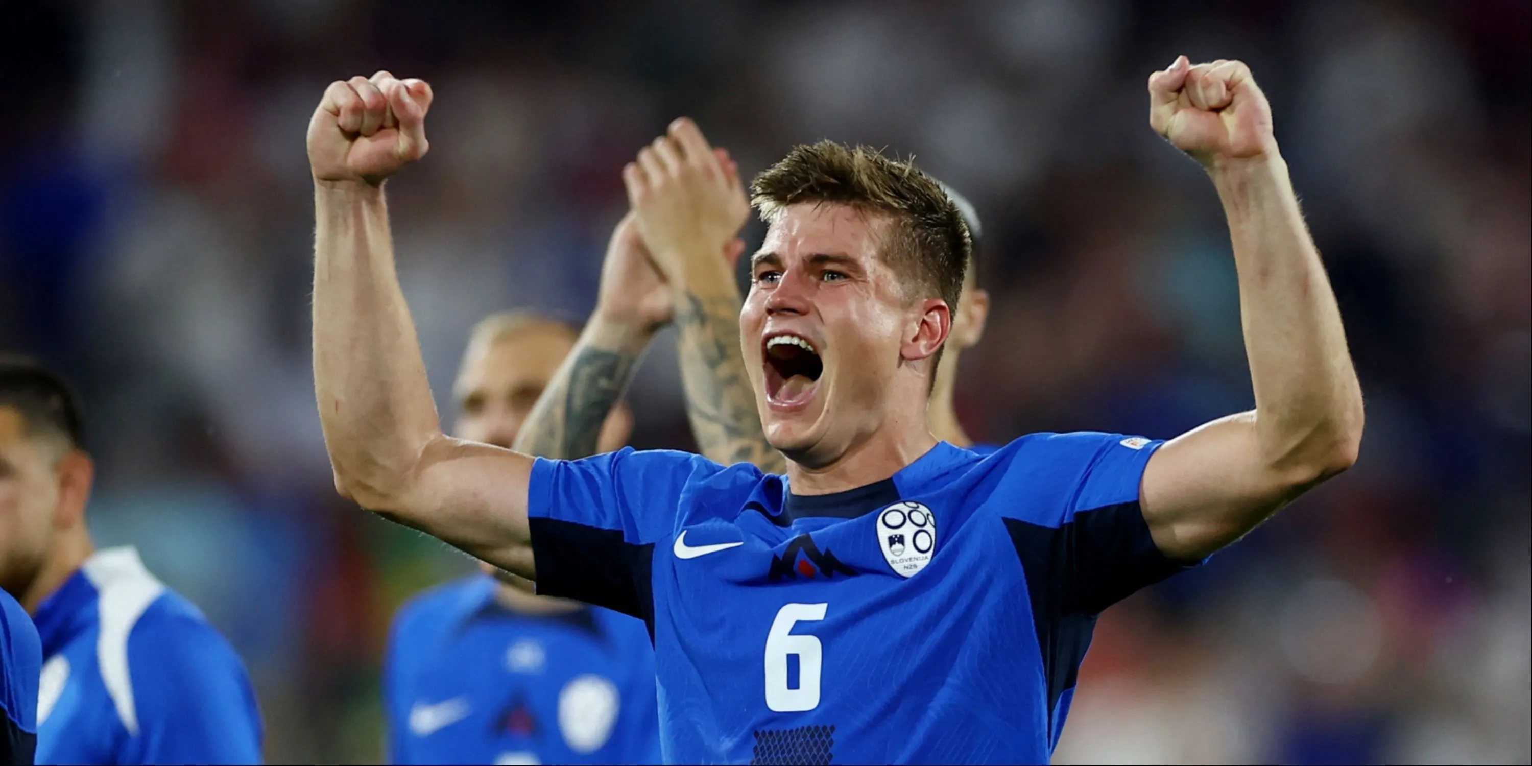 Jaka Bijol thi đấu cho Slovenia tại Euro 2024