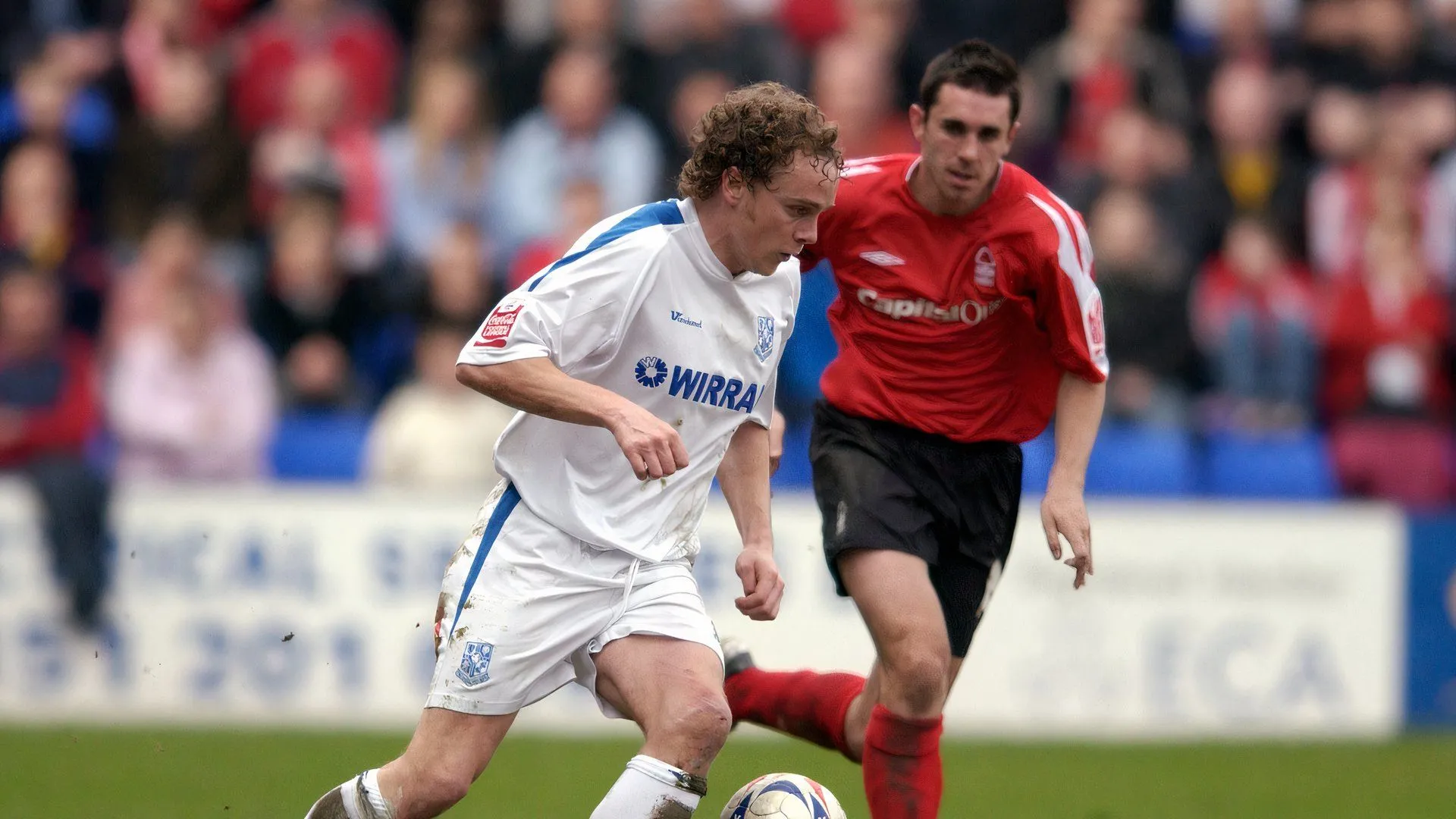 John Thompson trong màu áo Nottingham Forest