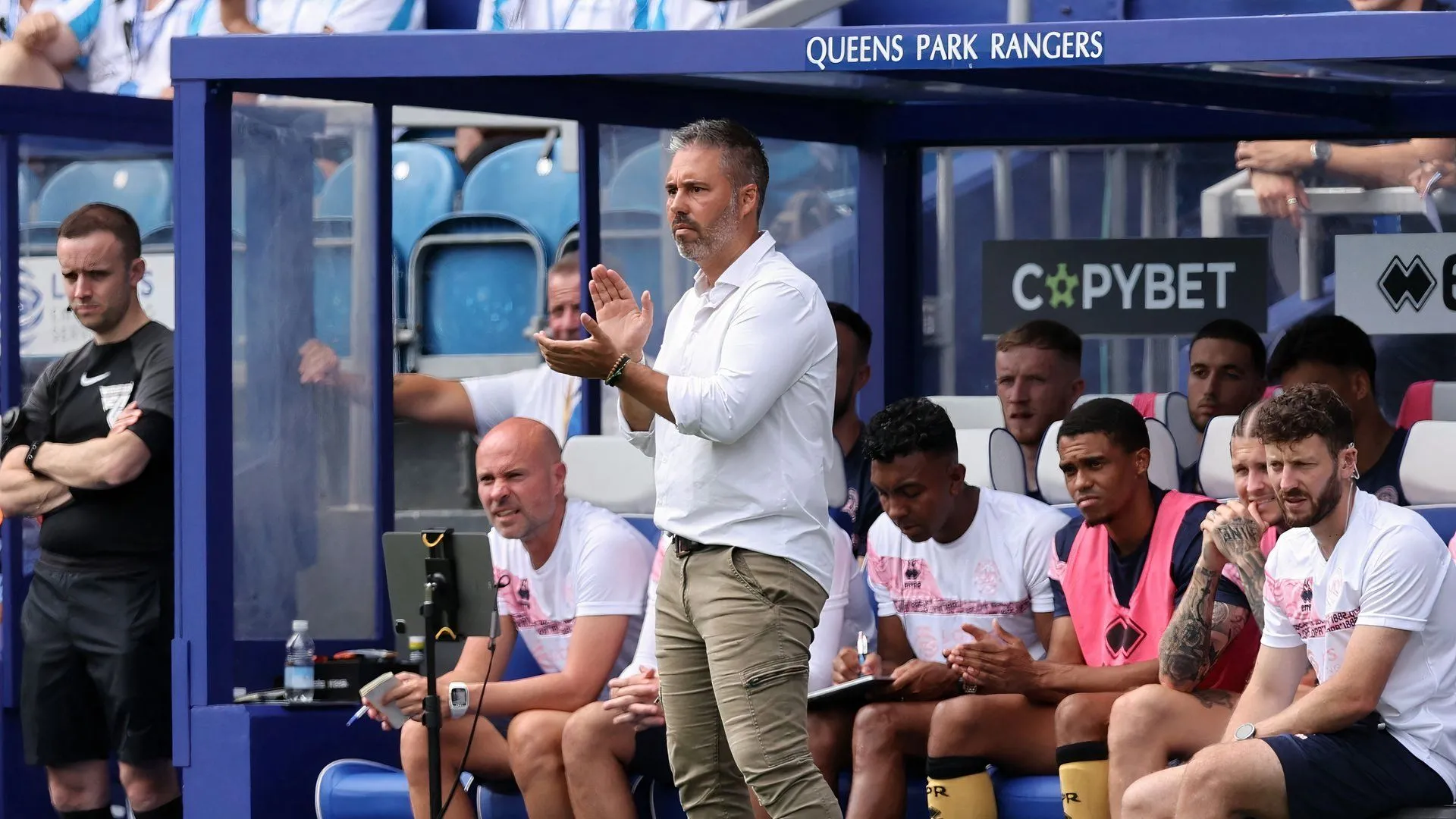 Marti Cifuentes khi còn làm HLV tại QPR