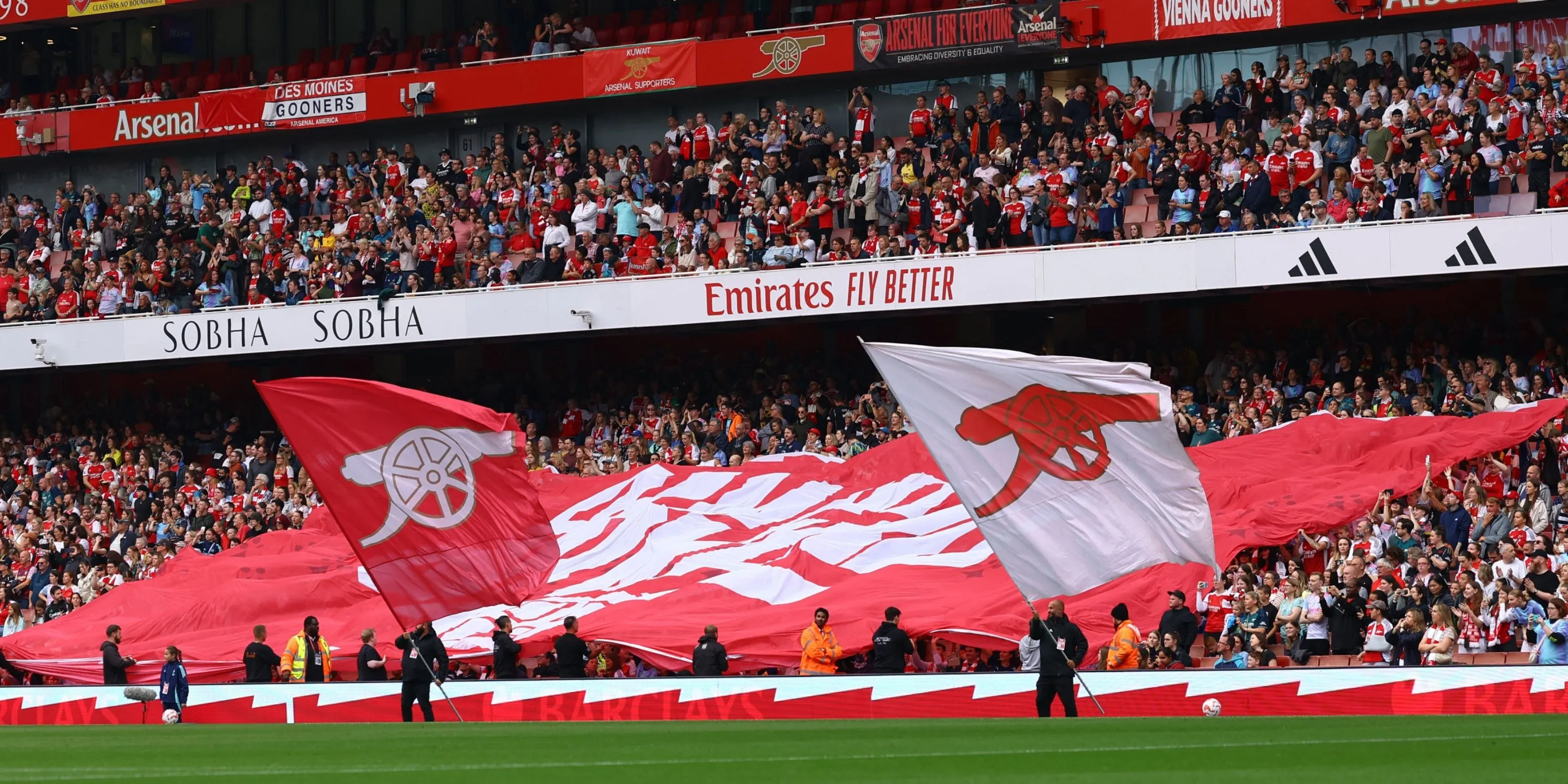Sân vận động Emirates của câu lạc bộ Arsenal