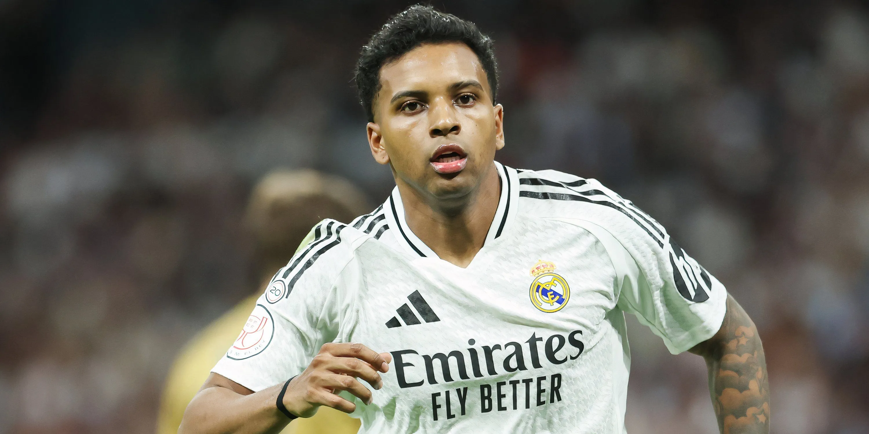 Rodrygo trong màu áo Real Madrid, tiền đạo Brazil mục tiêu của Tottenham