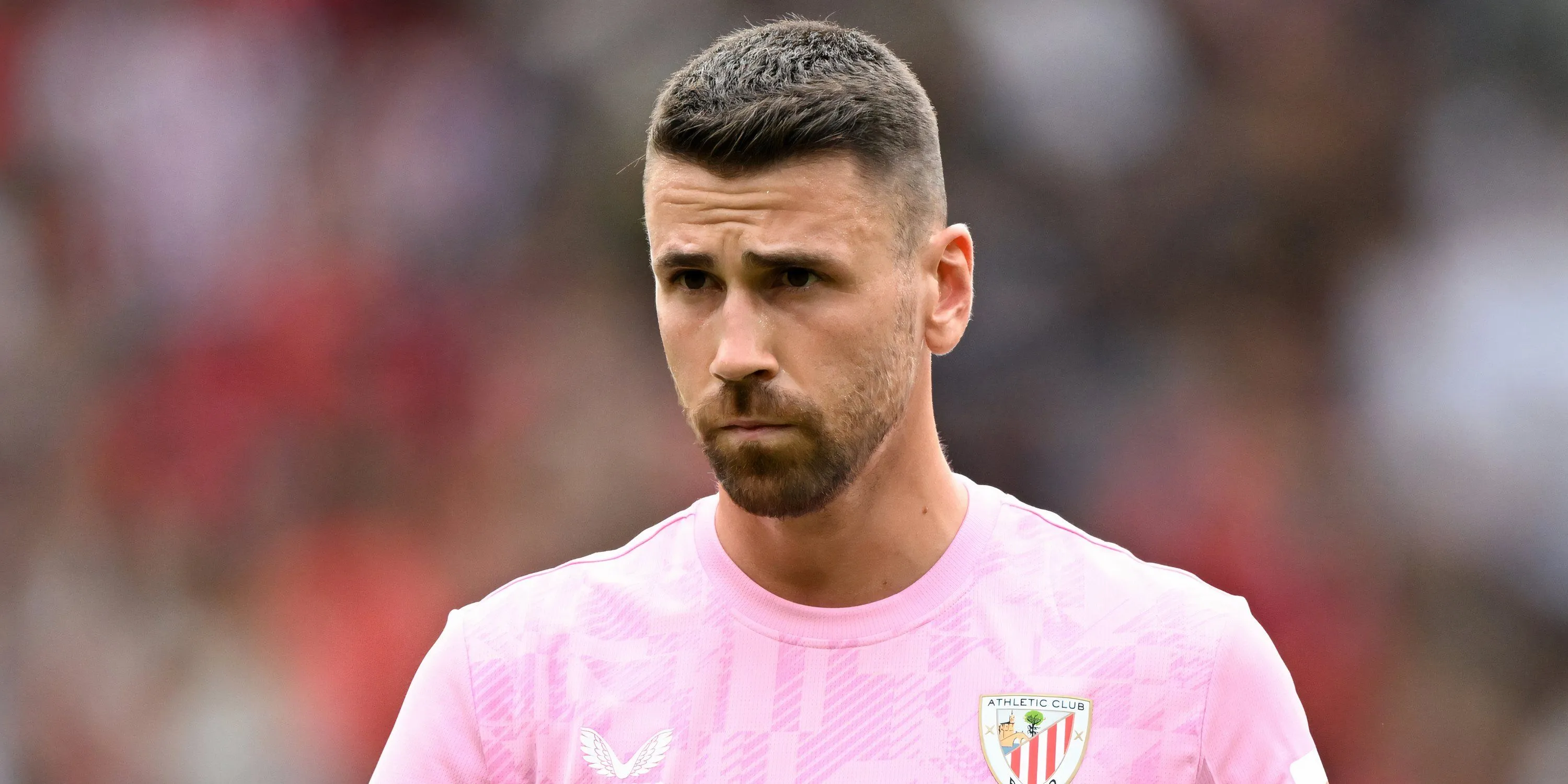 Thủ môn Unai Simon của Athletic Bilbao trong trận đấu