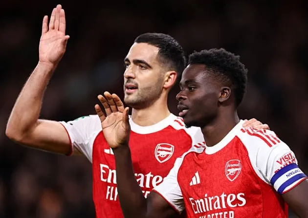Bukayo Saka là mũi nhọn tấn công đáng xem bên phía Arsenal ở Turf Moor.