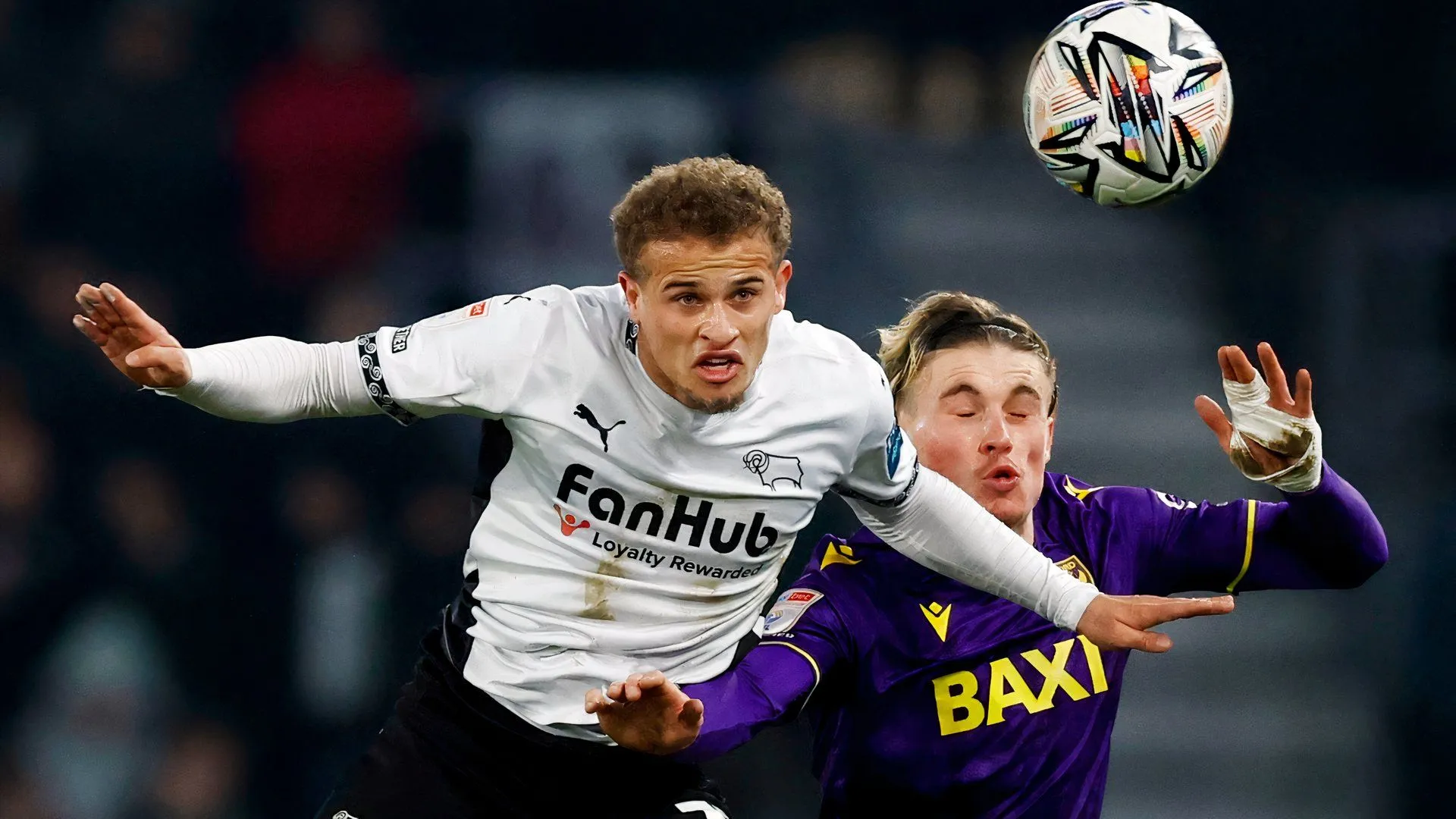 Kenzo Goudmijn thi đấu cho Derby County, tiền vệ số 10 có tầm nhìn sáng tạo